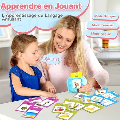 Flash Carte Parlantes pour Enfants en Français Et en Anglais