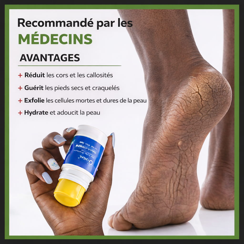 Baume Réparateur pour Pieds | 1 Acheté = 1 Chaussette Offert
