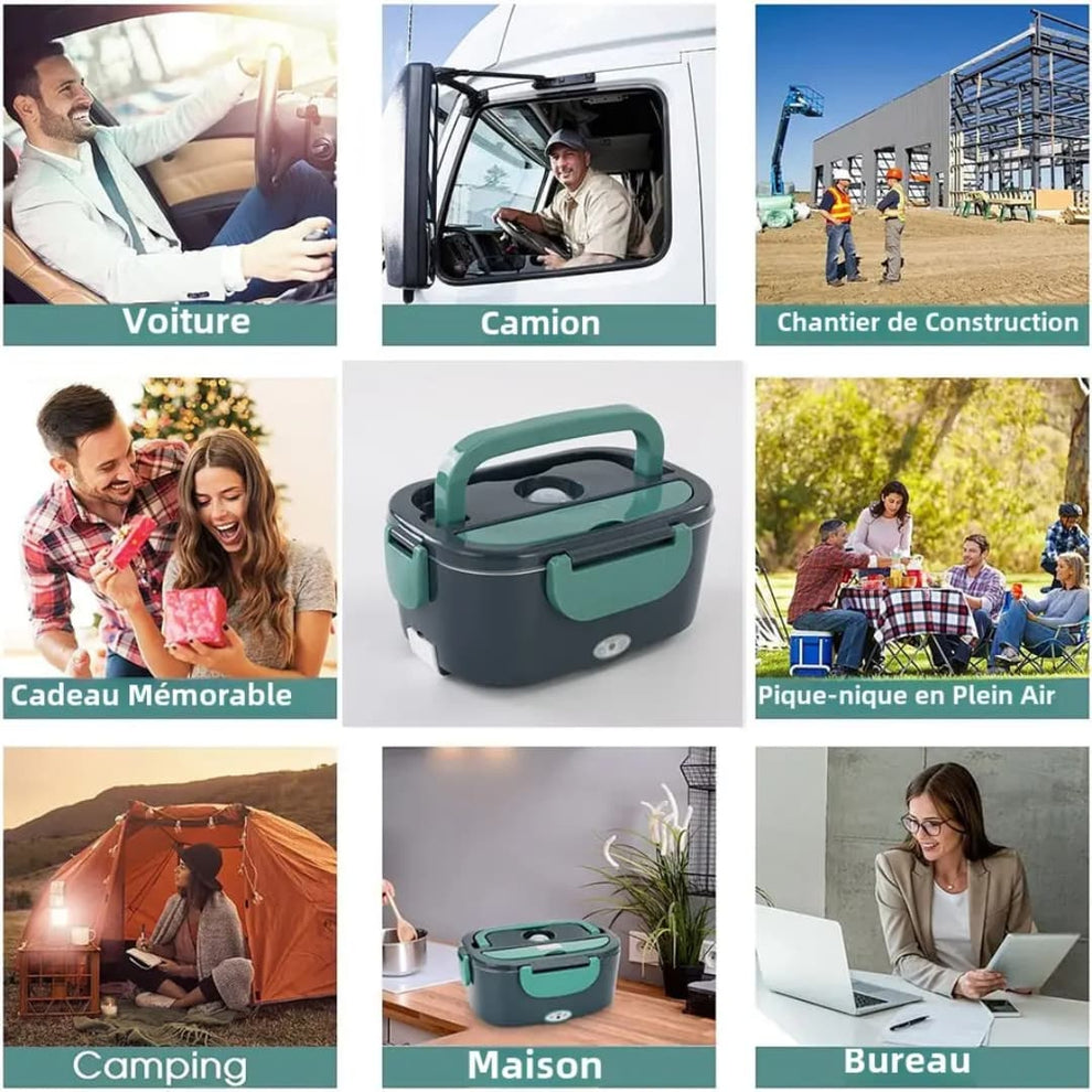 Lunch Box Chauffante – Repas Chaud, Partout, Tout le Temps