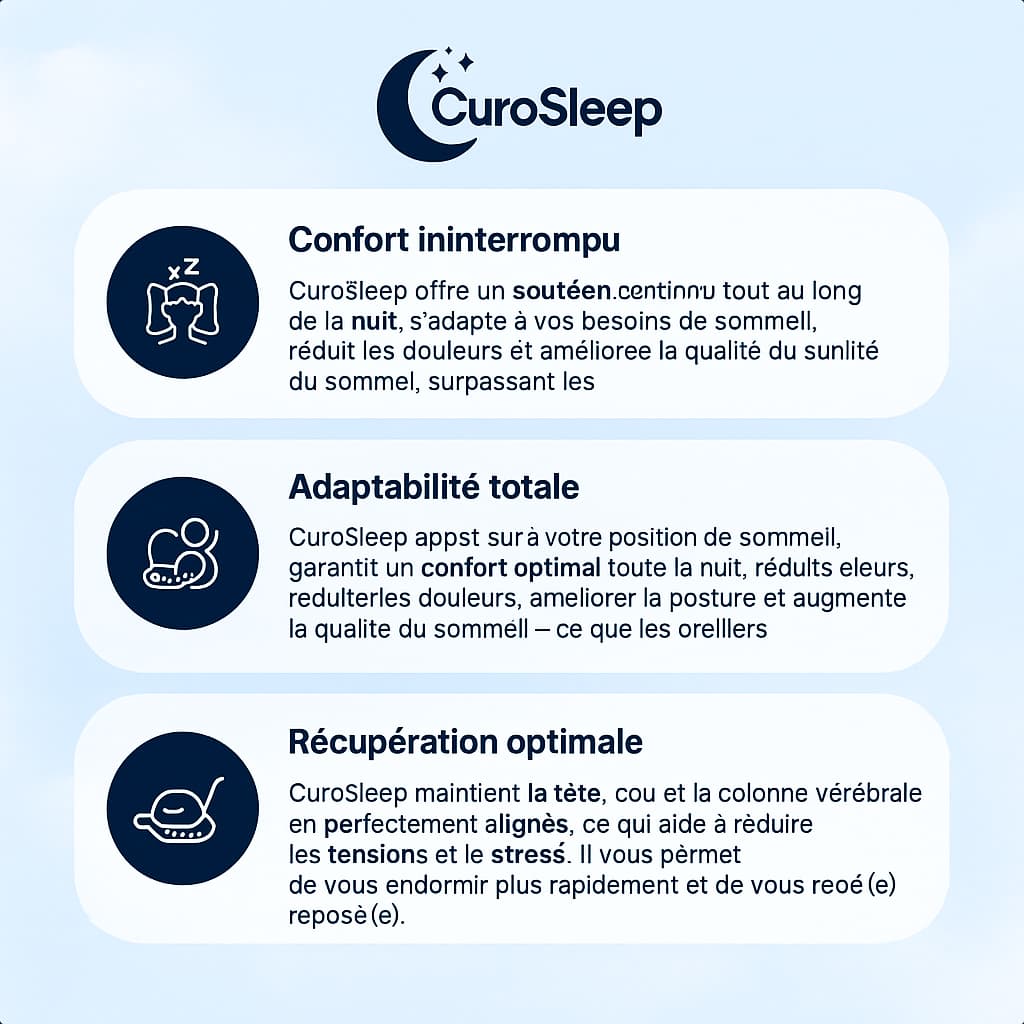 CuroSleep – Le soulagement que vous attendiez