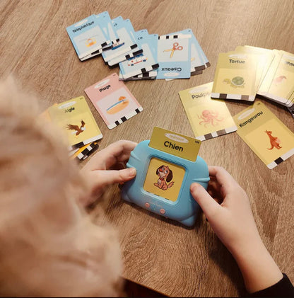 Flash Carte Parlantes pour Enfants en Français Et en Anglais