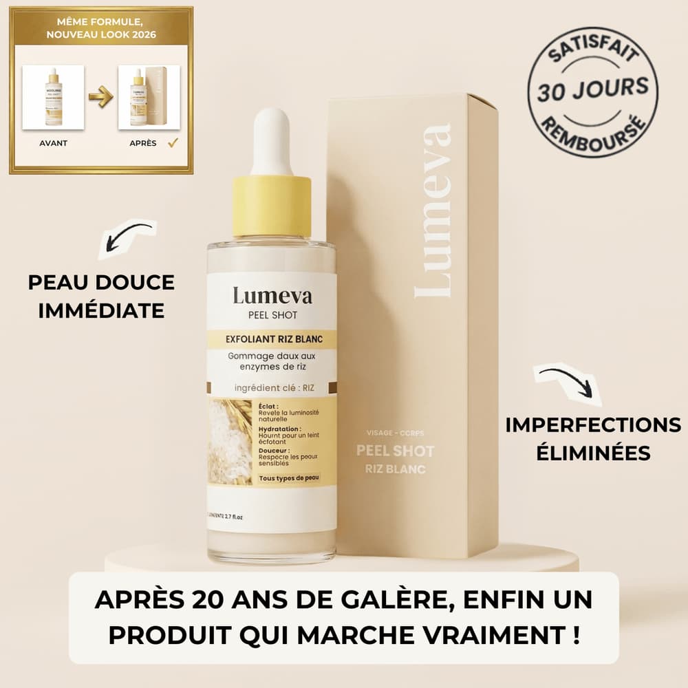 Peel Shot| Élimine les Impuretés et Sublime Votre Peau
