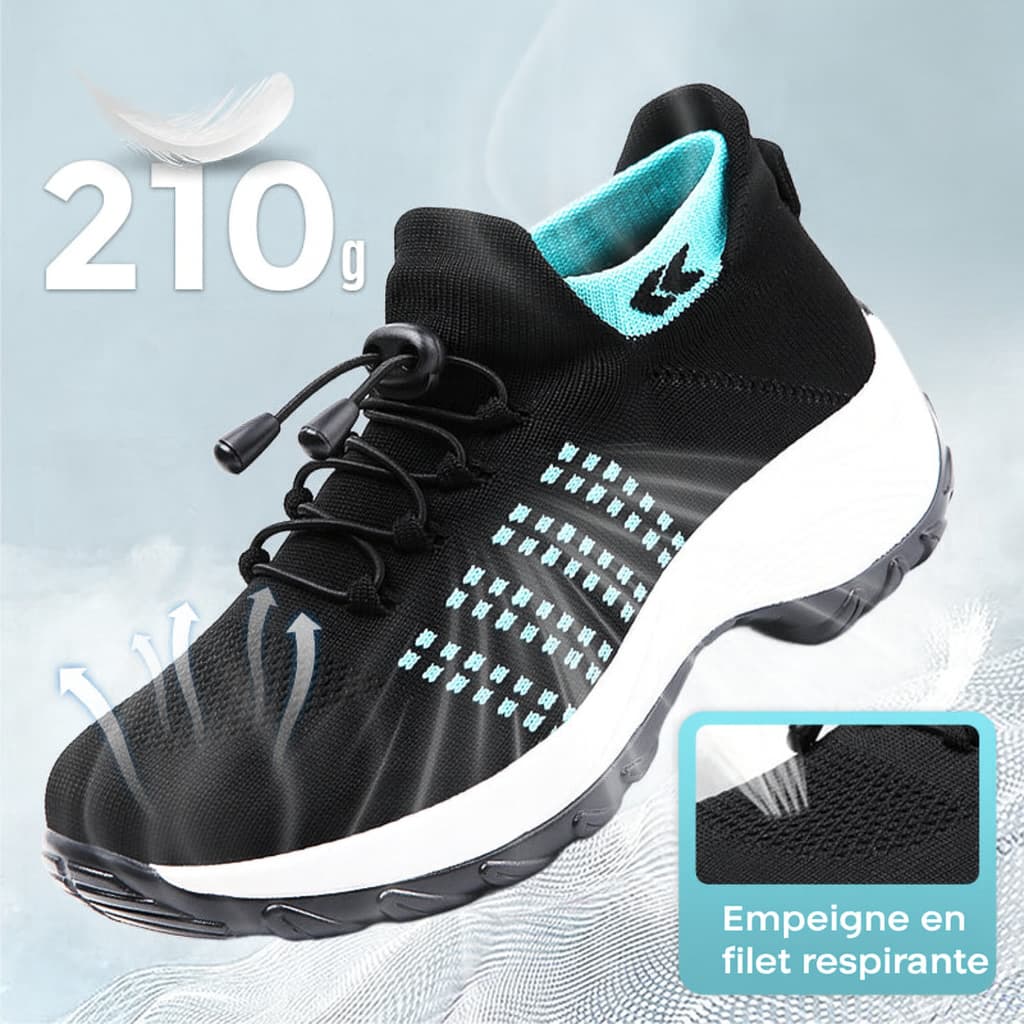 Baskets Orthopédiques Respirantes – Confort & Soulagement de la Douleur