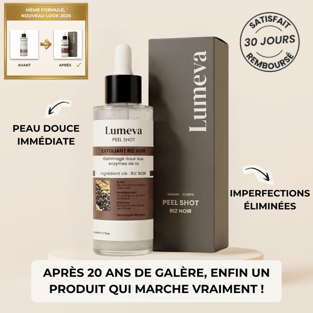 Peel Shot| Élimine les Impuretés et Sublime Votre Peau