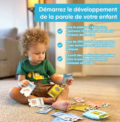 Flash Carte Parlantes pour Enfants en Français Et en Anglais