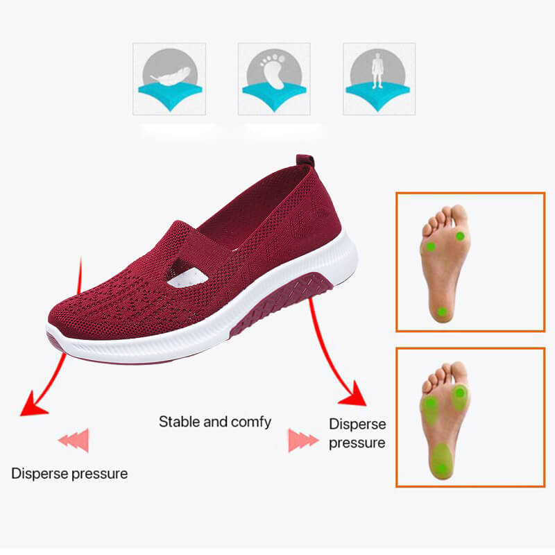 Confort Absolu: Ballerines Antidérapantes Ultra-Flexibles