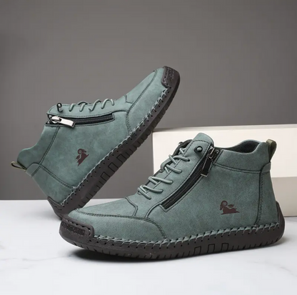 Chaussures  en cuire orthopédique respirante