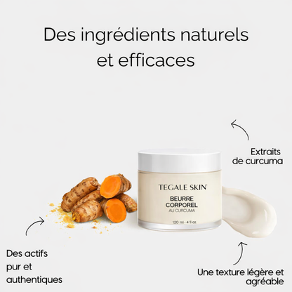 Beurre Corporel au Curcuma